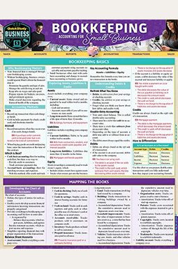 Bookkeeping - Accounting For Small Business: A Quickstudy Laminated Reference Guide Bookkeeping - Accounting For Small Business: A Quickstudy Laminated Reference Guide
