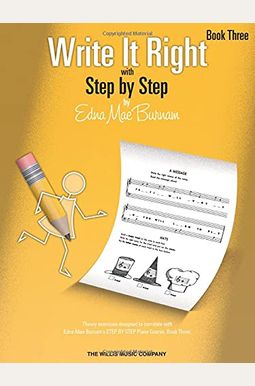 Write It Right With Step By Step, Book Three Write It Right With Step By Step, Book Three