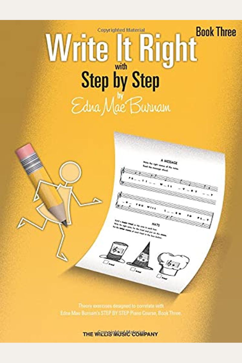 Write It Right With Step By Step, Book Three