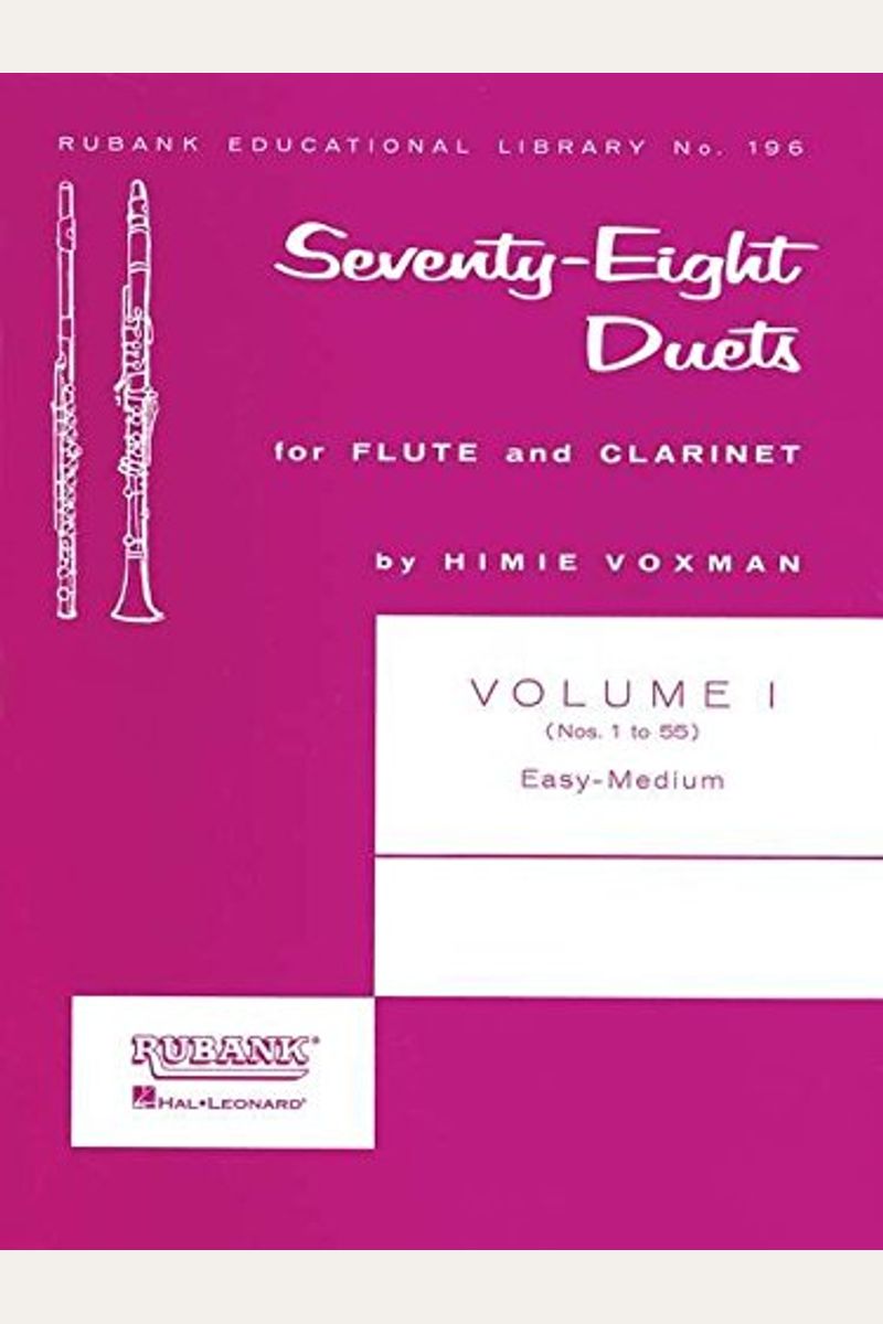 Buy 78 Duets For Flute And Volume 1 Easy To Medium (No. 1