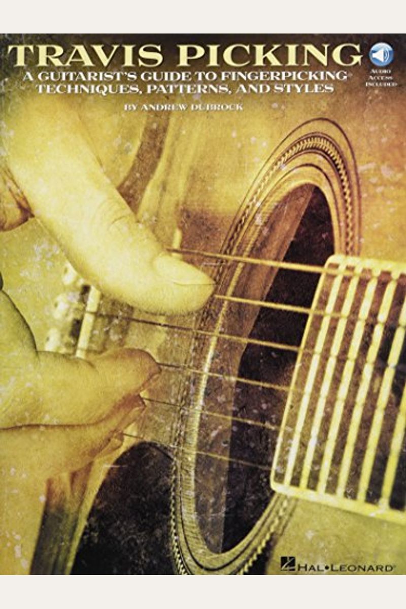 Buy Travis Picking A Guitarist's Guide To Fingerpicking Techniques