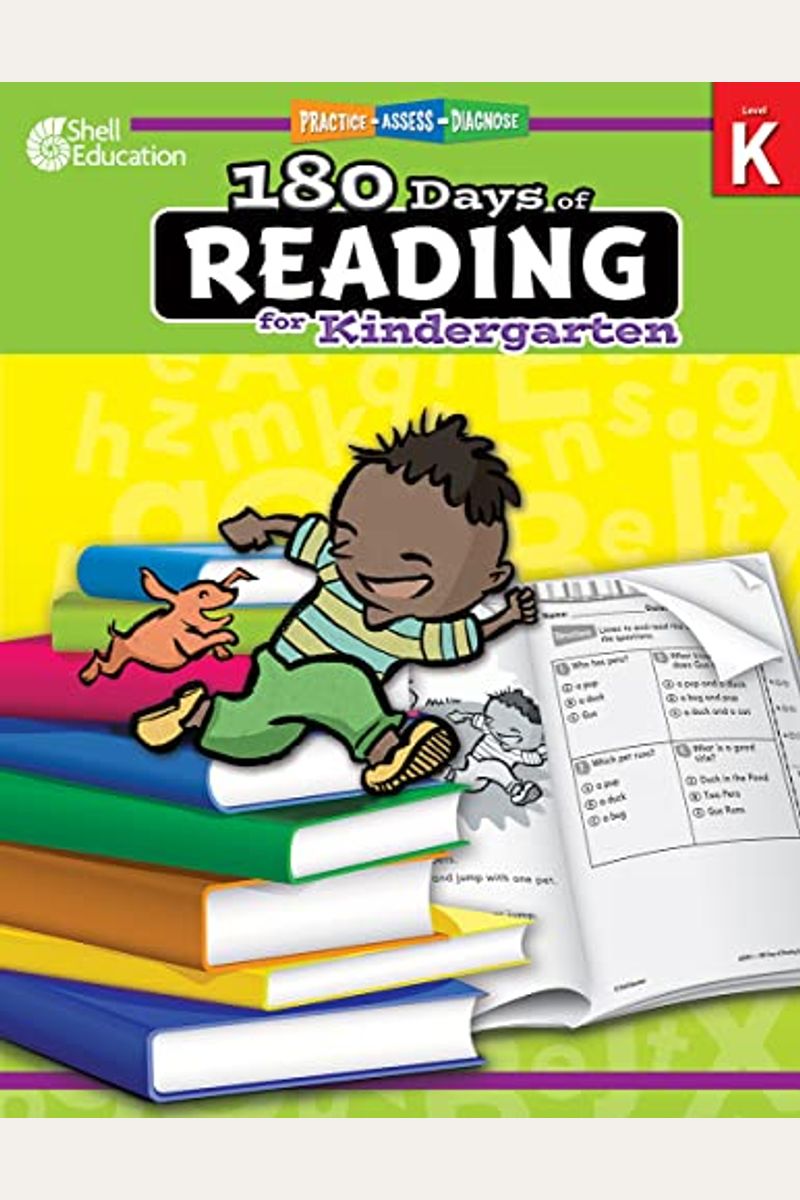 180 Days Of Reading For Kindergarten: Practice, Assess, Diagnose