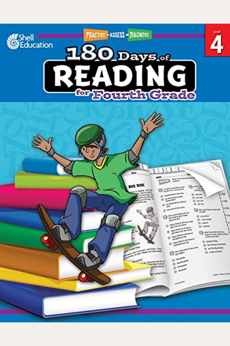 180 Days Of Reading For Fourth Grade: Practice, Assess, Diagnose