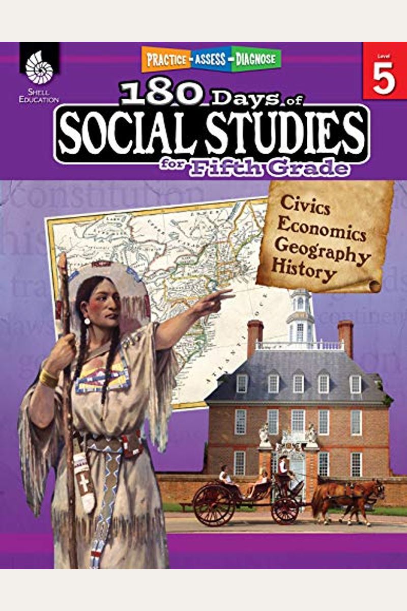 180 Days Of Social Studies For Fifth Grade: Practice, Assess, Diagnose