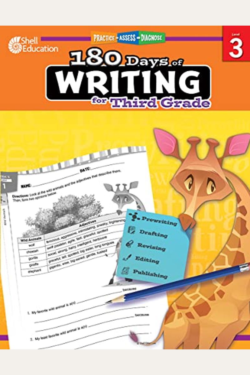 180 Days Of Writing For Third Grade: Practice, Assess, Diagnose