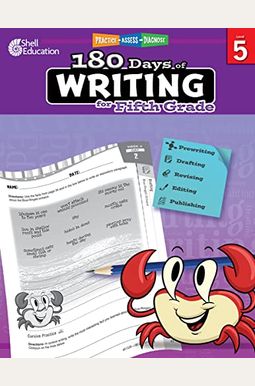 180 Days Of Writing For Fifth Grade: Practice, Assess, Diagnose 180 Days Of Writing For Fifth Grade: Practice, Assess, Diagnose
