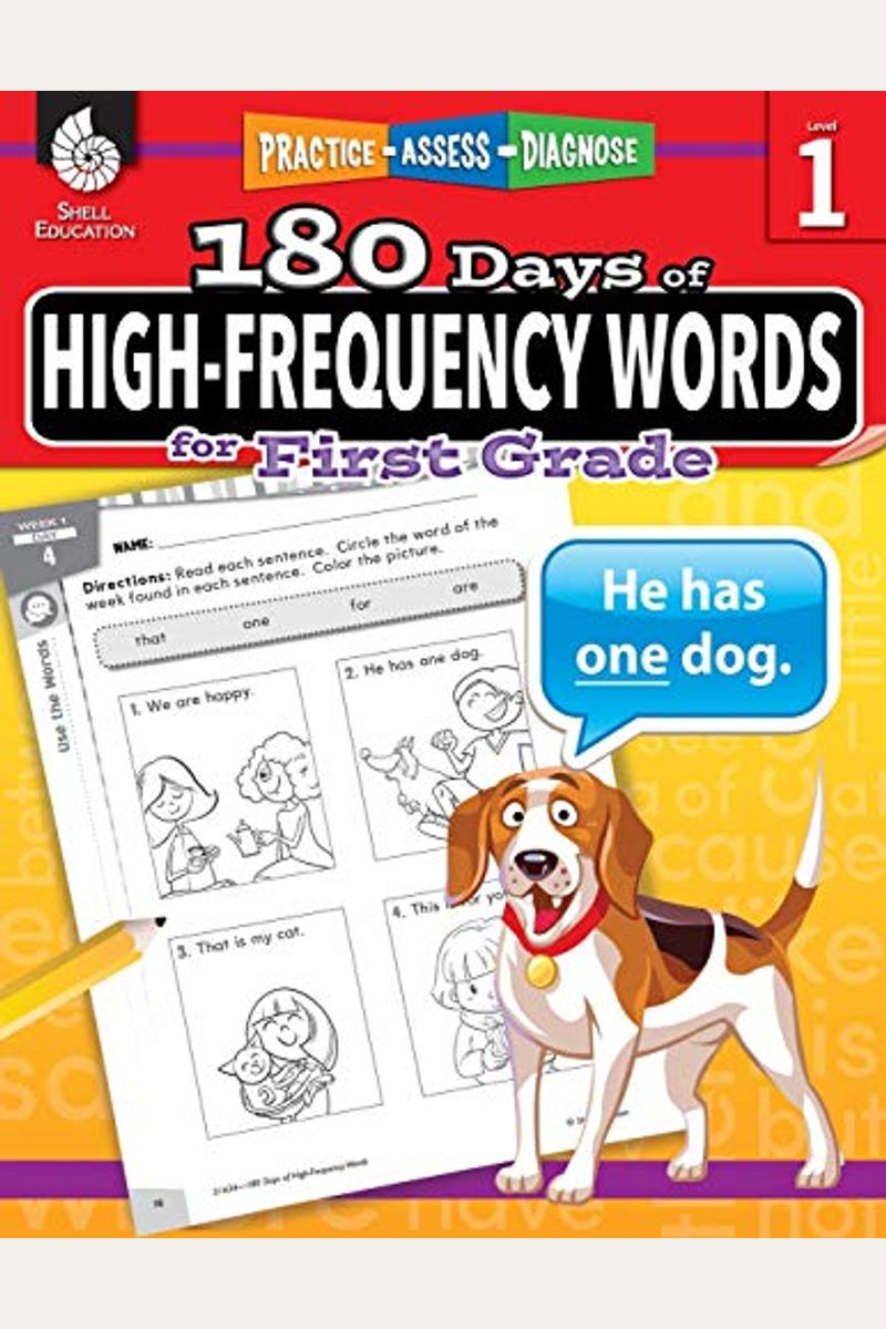 180 Days Of High-Frequency Words For First Grade: Practice, Assess, Diagnose