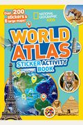 World Atlas Sticker Activity Book
