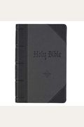 Kjv Bible Giant Print 2-Tone Black/Dark Gray