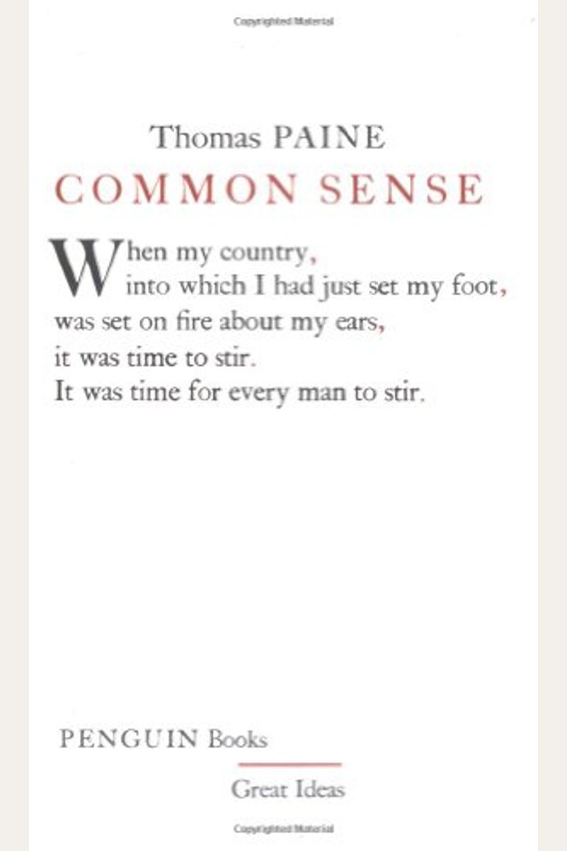 Common Sense