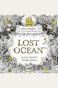 Lost Ocean: An Inky Adventure And Coloring Book For Adults