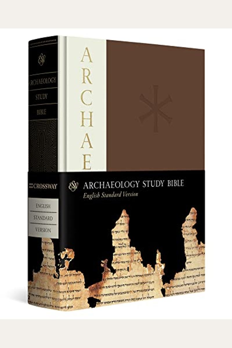 Esv Archaeology Study Bible (Trutone, Brown)