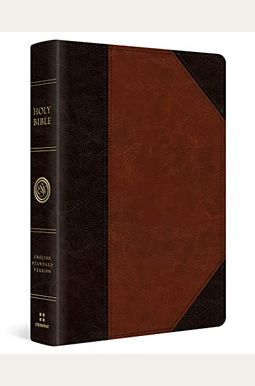 Esv Large Print Wide Margin Bible (Trutone, Brown/Cordovan, Portfolio Design)