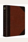 Esv Single Column Journaling Bible (Trutone, Brown/Cordovan, Portfolio Design)
