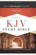 KJV Study Bible, Mantova Brown LeatherTouch
