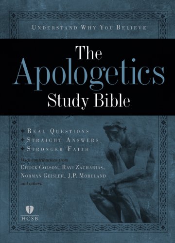 Buy Apologetics Study Bible-Hcsb Book By: Holman B Staff