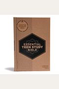 Csb Essential Teen Study Bible, Weathered Gray Cork Leathertouch