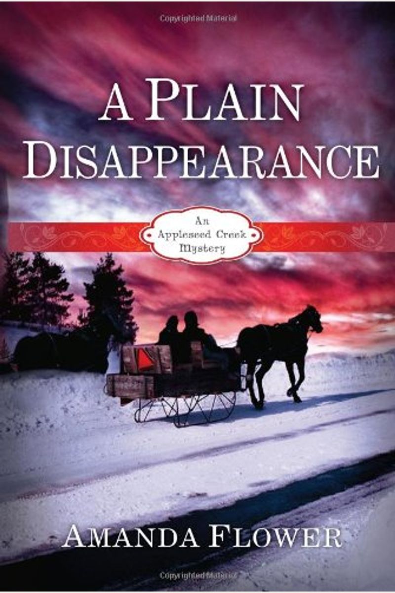A Plain Disappearance: An Appleseed Creek Mystery
