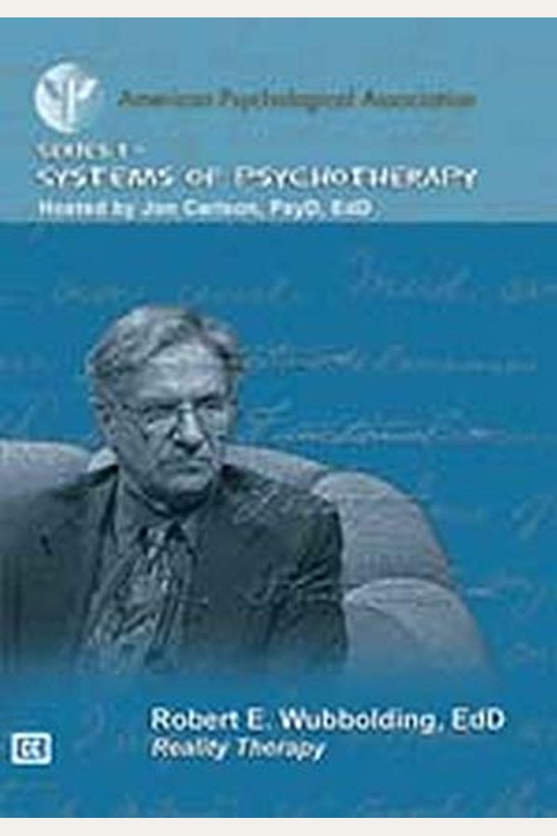 Buy Reality Therapy Book By: Robert E Wubbolding