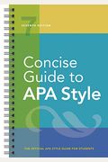 Concise Guide To Apa Style: 7th Edition (Official)