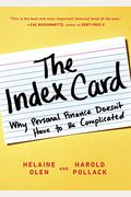 The Index Card: Why Personal Finance Doesn't Have To Be Complicated