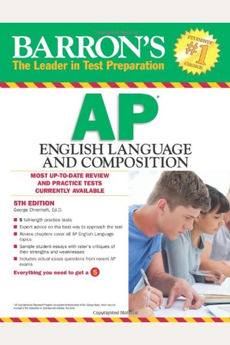 Barron's Ap English Language And Composition, 5th Edition