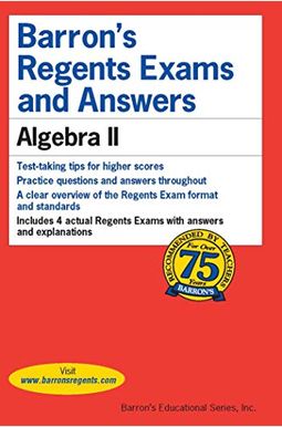 Barron's Regents Exams And Answers: Algebra Ii