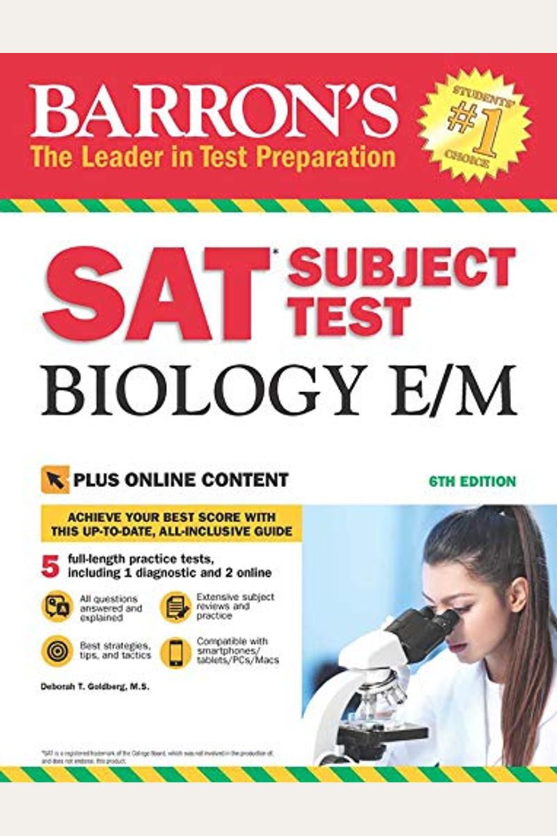SAT Subject Test Biology E/M with Online Tests