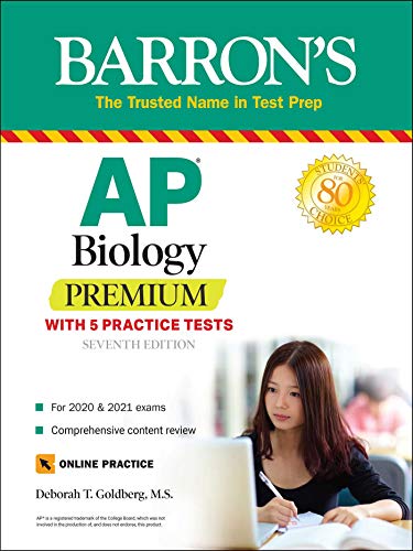 AP Biology Premium: With 5 Practice Tests
