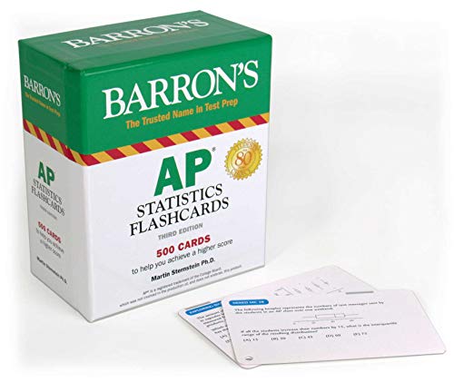 Buy Ap Statistics Flashcards Book By: Martin Sternstein