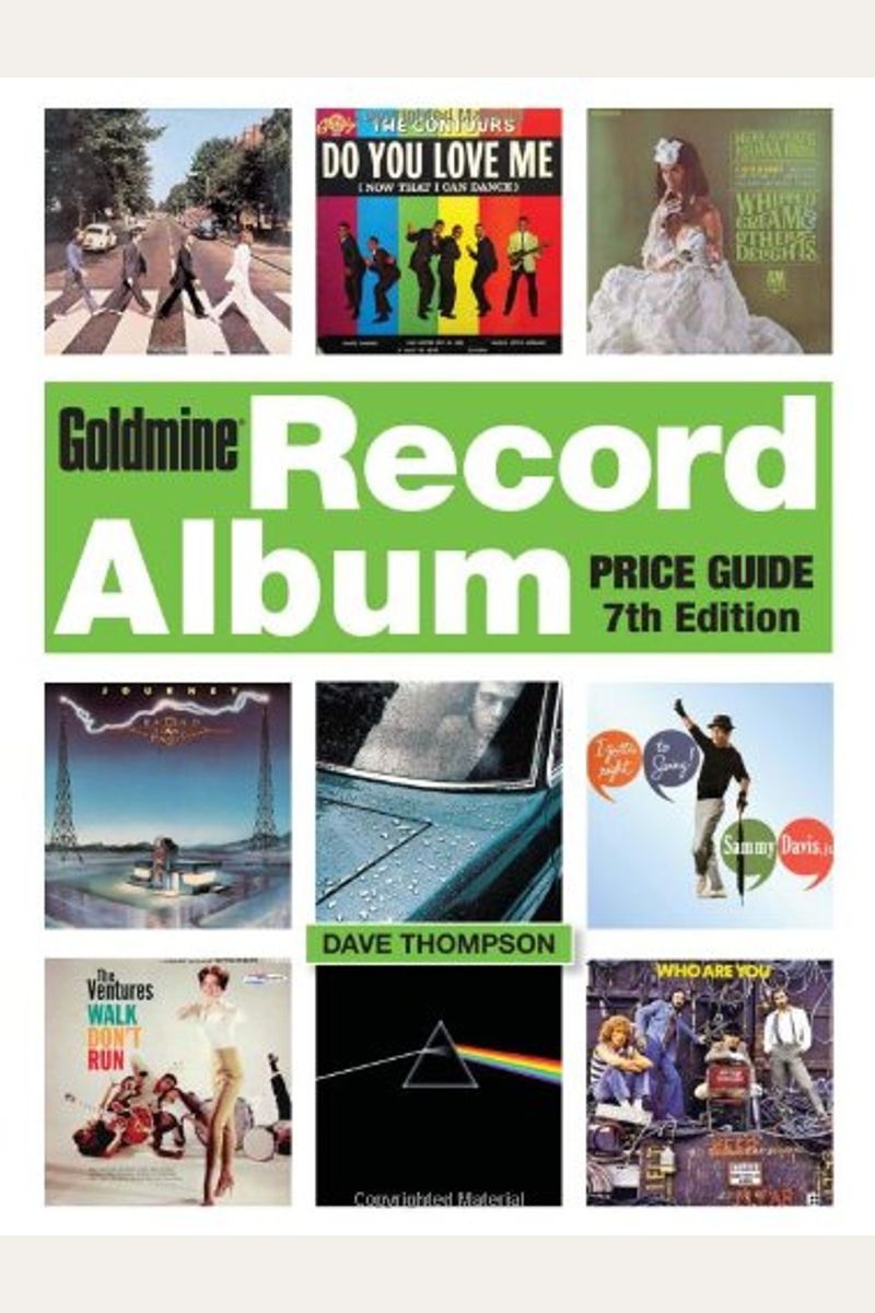 buy-goldmine-record-album-price-guide-book-by-dave-thompson
