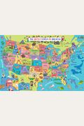 Usa Map Kids' Floor Puzzle