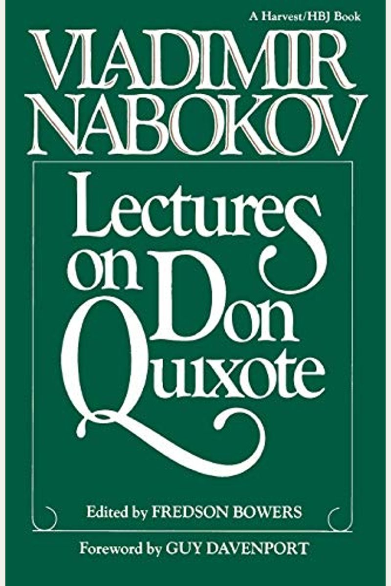 Lectures On Don Quixote
