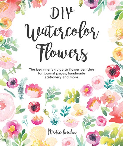 diy watercolor flowers marie boudon
