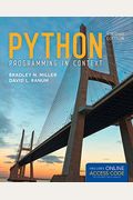 Python Programming In Context (Revised)
