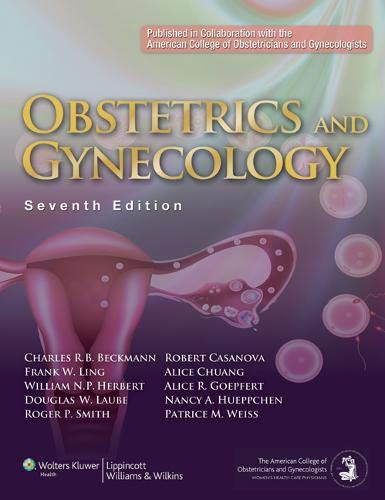 Buy Obstetrics And Gynecology Book By: Charles R Beckmann