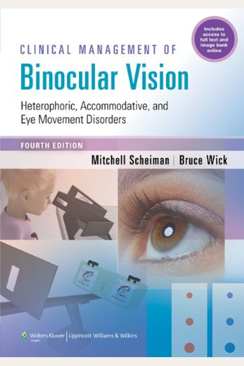 Buy Clinical Management Of Binocular Vision Heterophoric