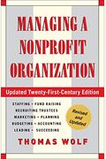 Managing A Nonprofit Organization: Updated Twenty-First-Century Edition