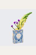 Bibliophile Ceramic Vase: Collected Curiosities Illustrated by Jane Mount: (Flower Vase, Desk Vase, Desk Décor)