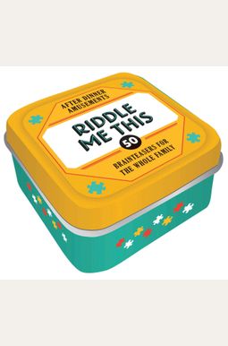 After Dinner Amusements: Riddle Me This: 50 Brainteasers For The Whole Family (Dinner Party Gifts, Games For Adults, Games For Dinner Parties) After Dinner Amusements: Riddle Me This: 50 Brainteasers For The Whole Family (Dinner Party Gifts, Games For Adults, Games For Dinner Parties)