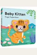 Baby Kitten: Finger Puppet Book: (Board Book With Plush Baby Cat, Best Baby Book For Newborns)