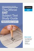 The Official Sat Subject Test In Mathematics Level 2 Study Guide