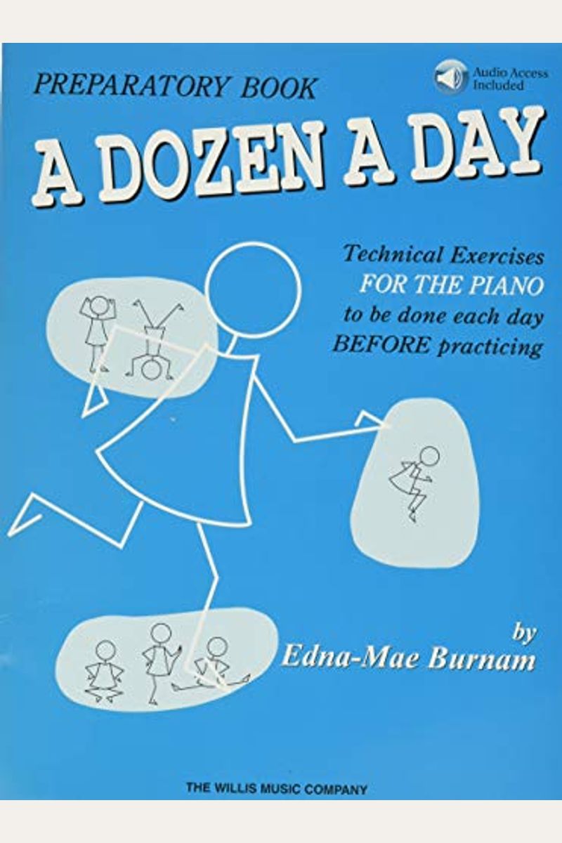 A Dozen A Day Preparatory Book - Book/Audio