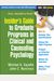 Insider's Guide to Graduate Programs in Clinical and Counseling Psychology: 2020/2021 Edition
