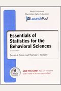 Launchpad for Nolan's Essentials of Statistics (6 Month Access)