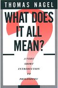What Does It All Mean?: A Very Short Introduction To Philosophy