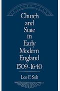 Church And State In Early Modern England, 1509-1640