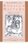 Reinterpreting Russian History: Readings, 860-1860s