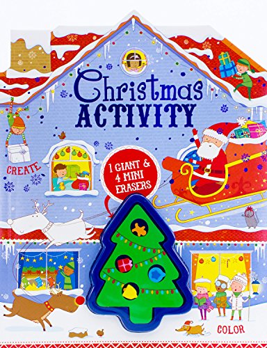 Henbrandt 24 Mini Libri Attività Natale Per Bambini – A6, 16 Pagine Con Puzzle E Disegni