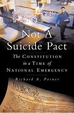 Not A Suicide Pact: The Constitution In A Time Of National Emergency Not A Suicide Pact: The Constitution In A Time Of National Emergency